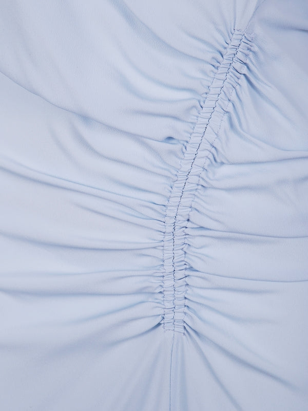 Semi-Couture Sky Blue Midi Dress