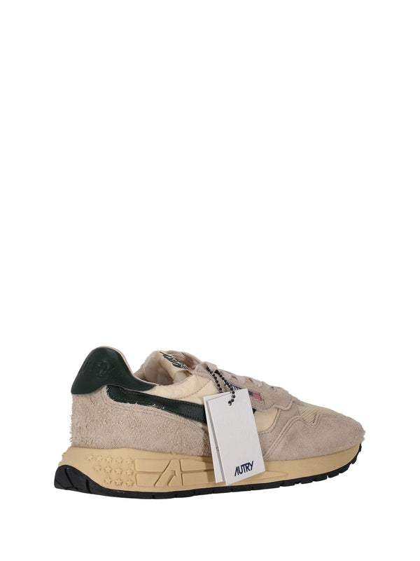 Autry Beige Low Top Sneakers