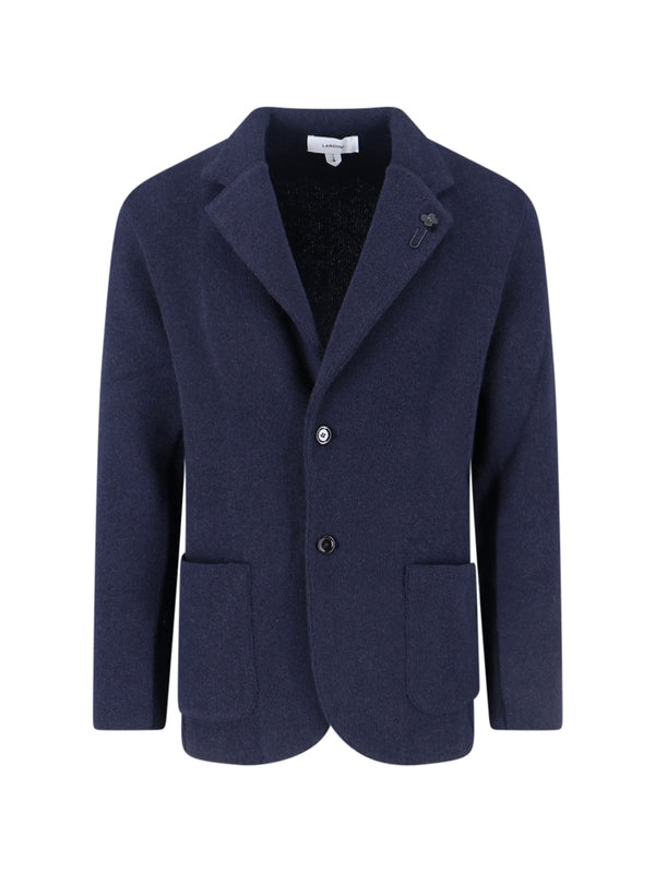 Lardini Navy Tailored Jackets