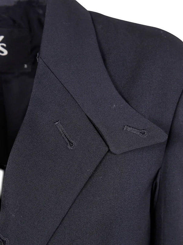 Yohji Yamamoto Navy Tailored Jacket