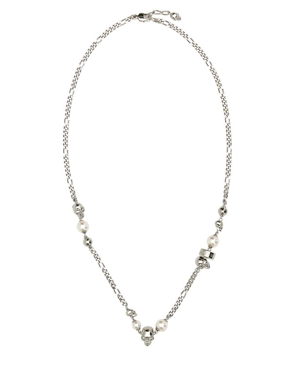 Alexander Mcqueen Silver Necklaces