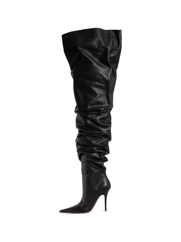 Anok Leather High Boots