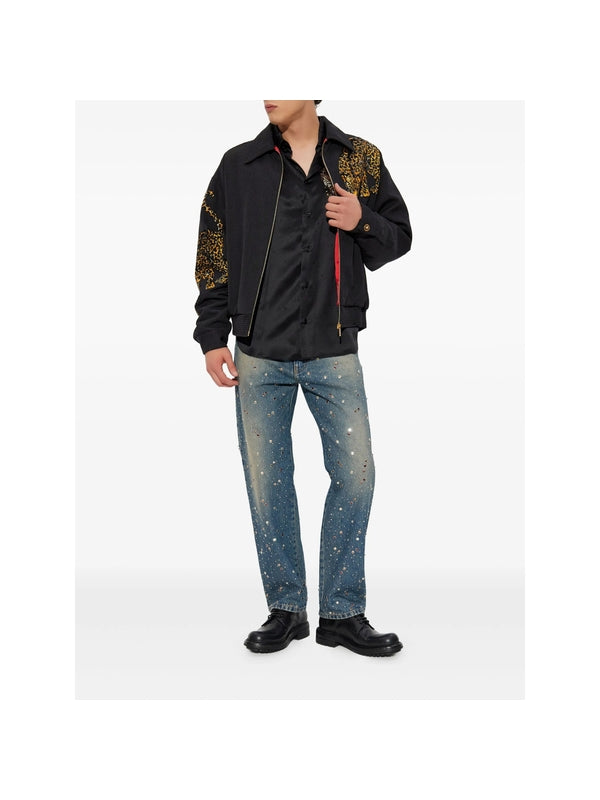 Versace Black Jackets