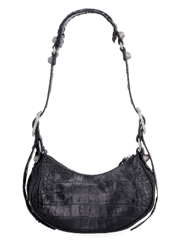 Balenciaga Le Cargol Xs Black Crossbody & Shoulder Bags