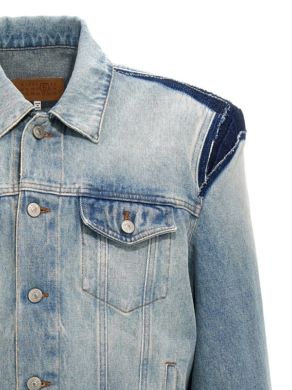 Back Stitch Denim Jacket