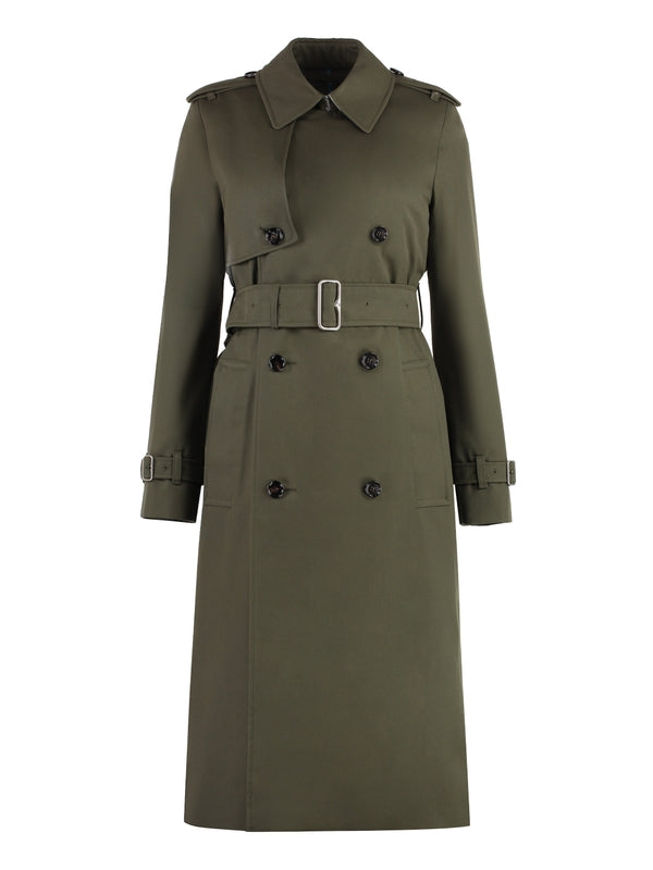 Belt Cotton Blend Trench Coat