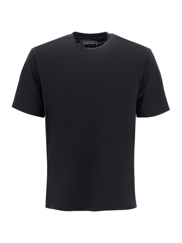 Y-3 - Chest Logo Cotton Short Sleeve
  T-Shirt - Jente