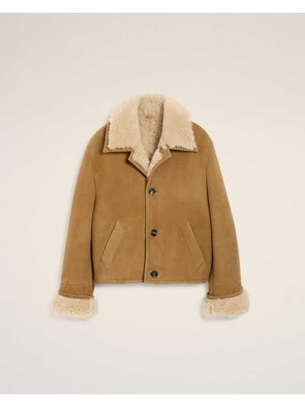 Ami Brown Fur & Shearling