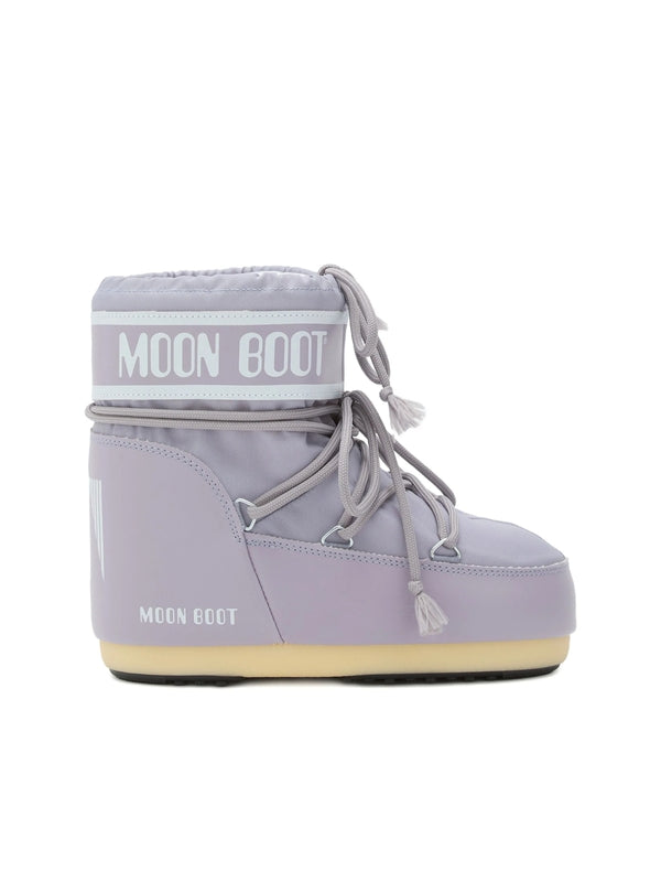 Moon Boot Purple Lace-Up Boots