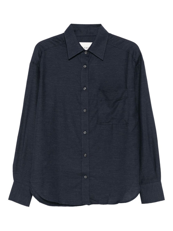 Closed Navy Shirt & Blouse