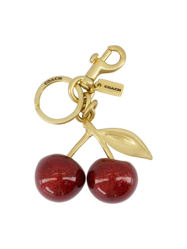 Coach Red Gold Keyrings