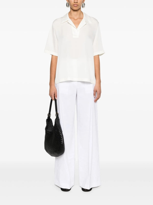 Theory White Trousers