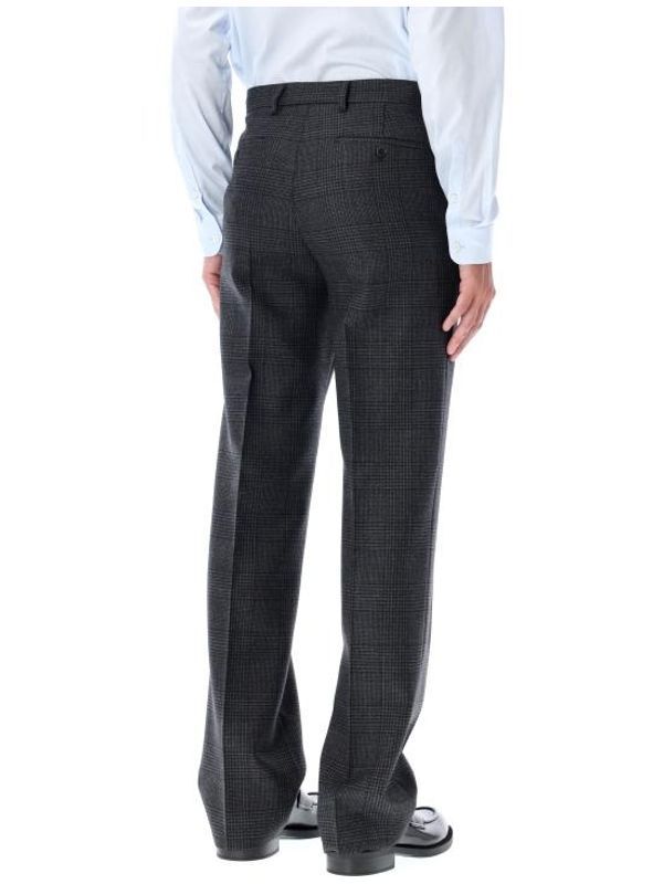 Check Pattern Virgin Wool
  Tailored Pants