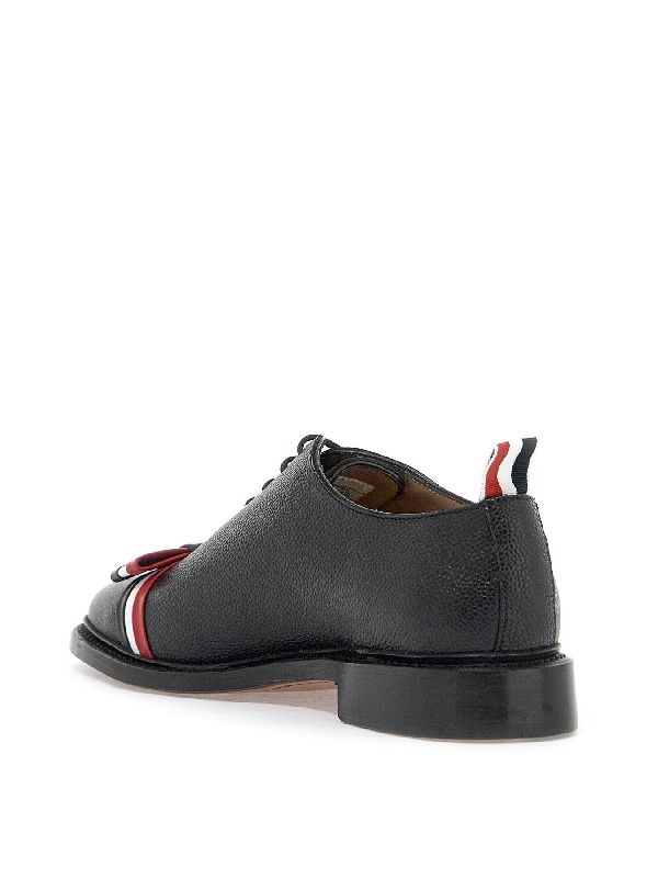 Rwb Bow Leather Lace-up Shoes - Jente