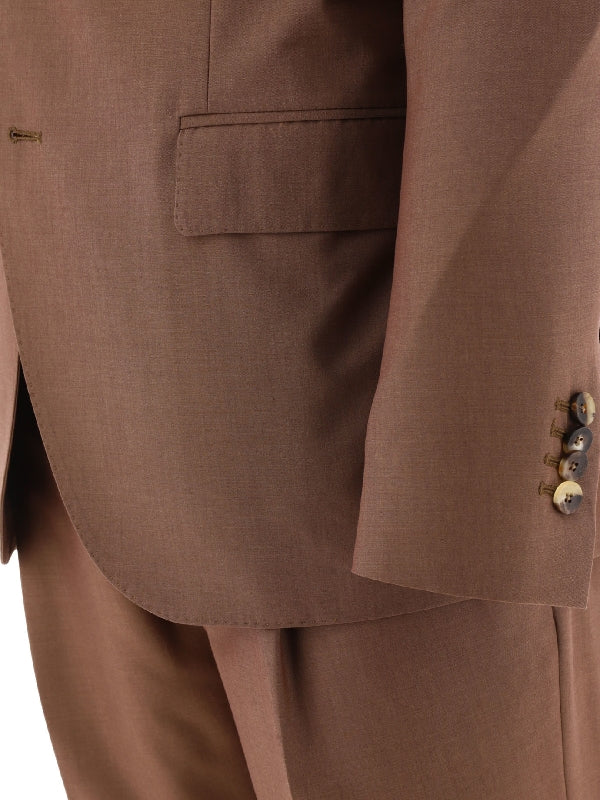 Wool Cotton Single Breasted Suit