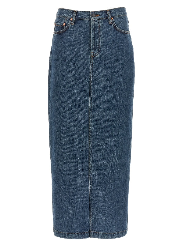 COLUMN Denim
  Skirt