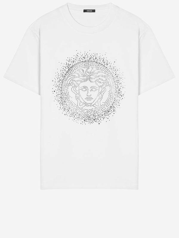 Versace White Short-Sleeved T-Shirt