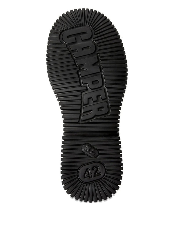 Camper Black Lace-Up Boots