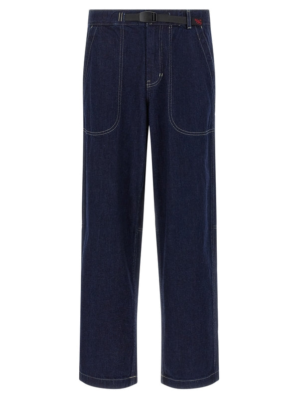 Gramicci Navy Denim Pants