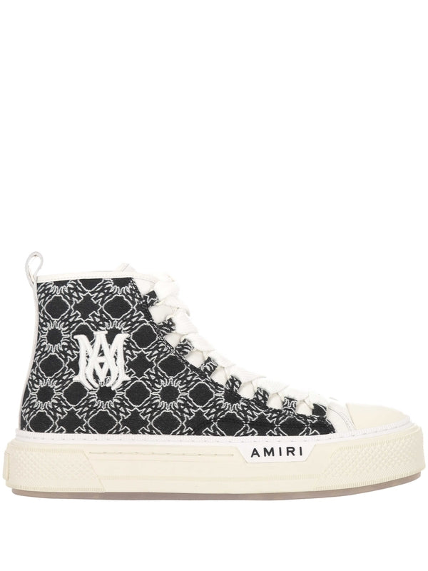 Amiri Black High Top Sneakers
