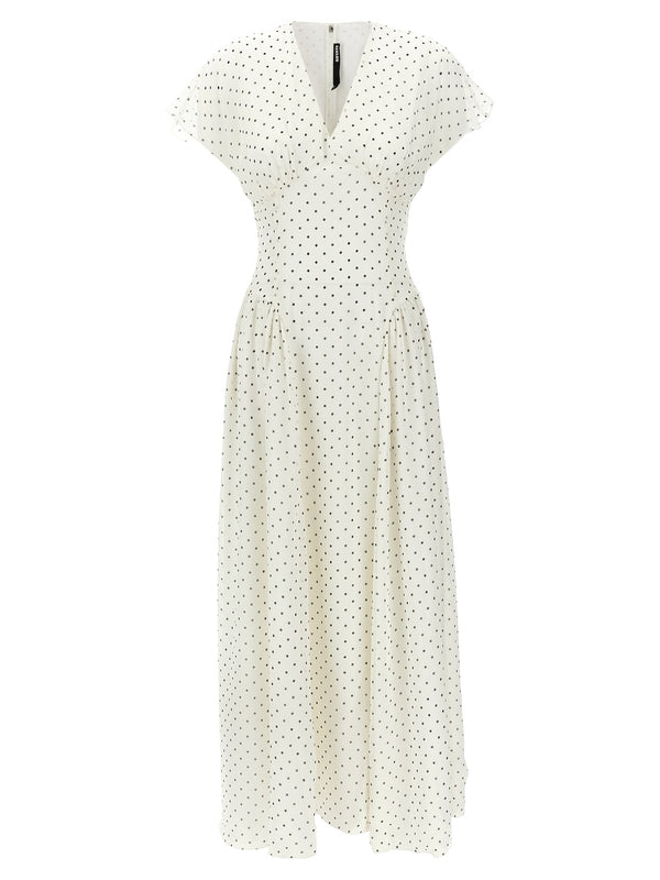 Dot Pattern
  Flare Long Dress