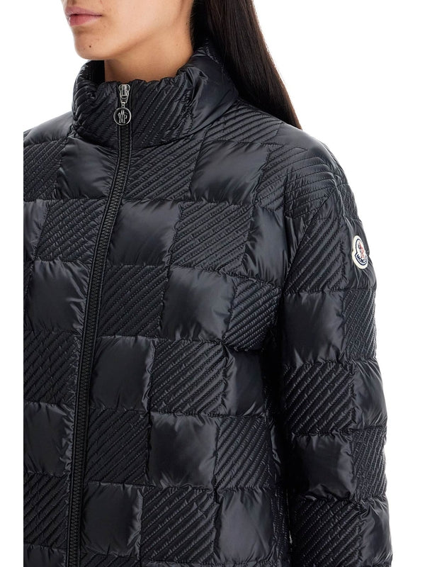 Ancy Check Quilted Highneck Padding