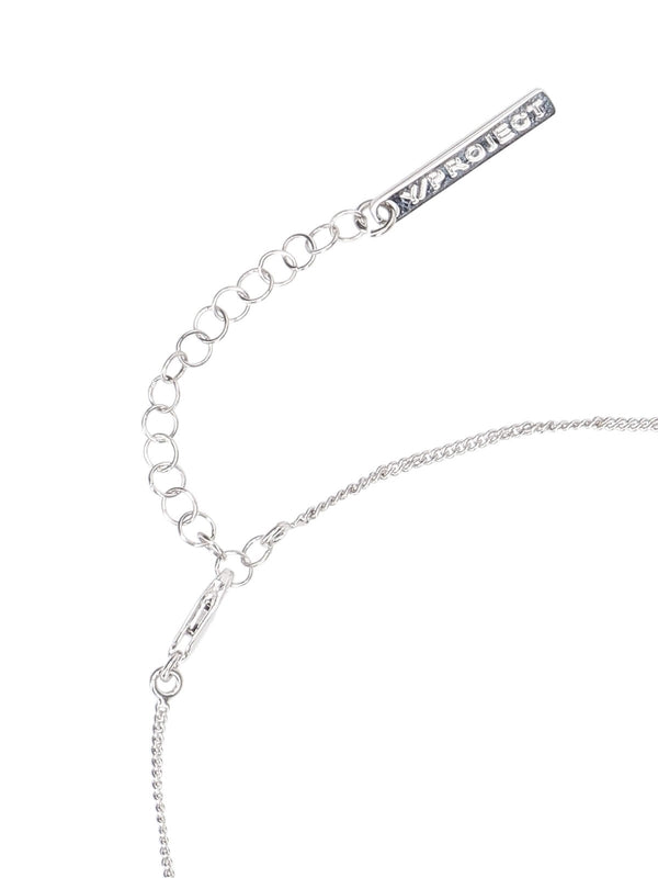 Logo Charm Chain Necklace - Jente