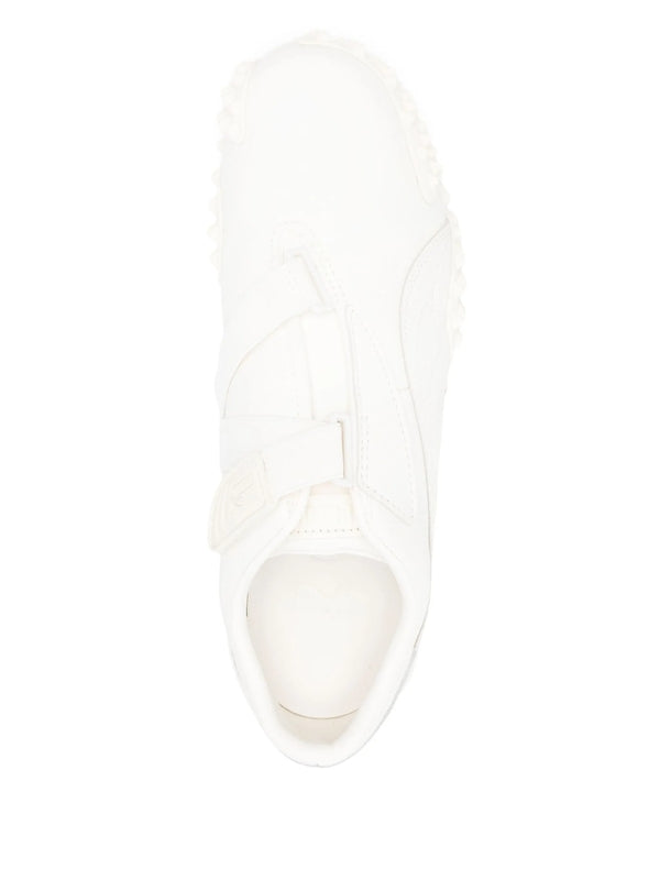 Puma White Low Top Sneakers