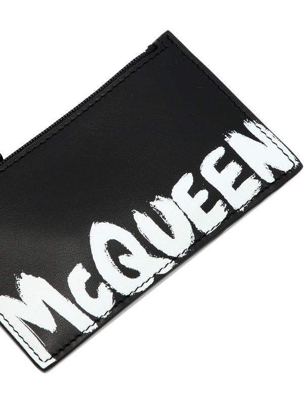 Alexander Mcqueen Black Card Holders