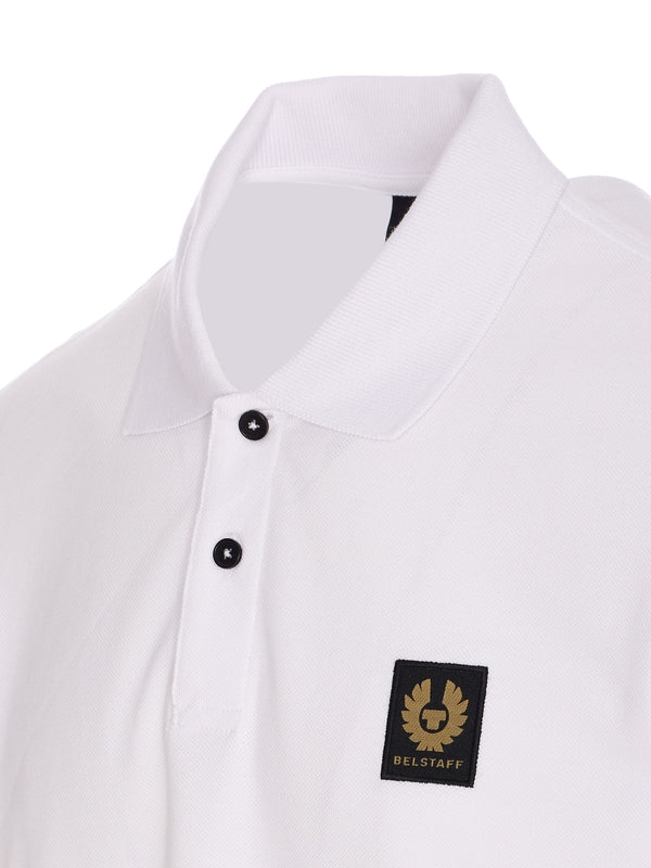 Chest Logo Cotton Polo Shirt