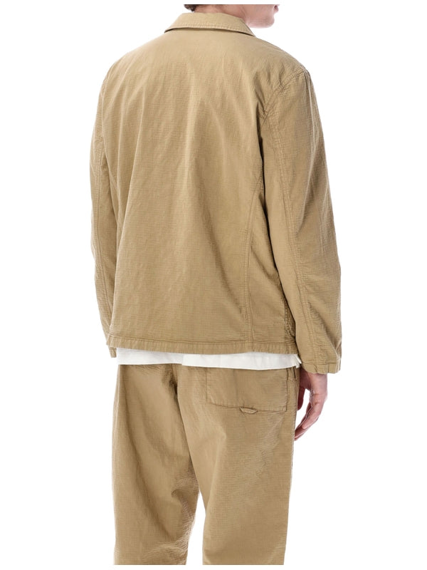 Pocket Detail Single Cotton Jacket