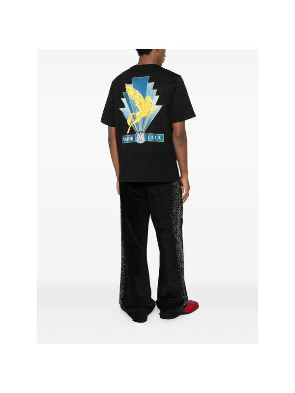 Amiri Black Half Sleeve