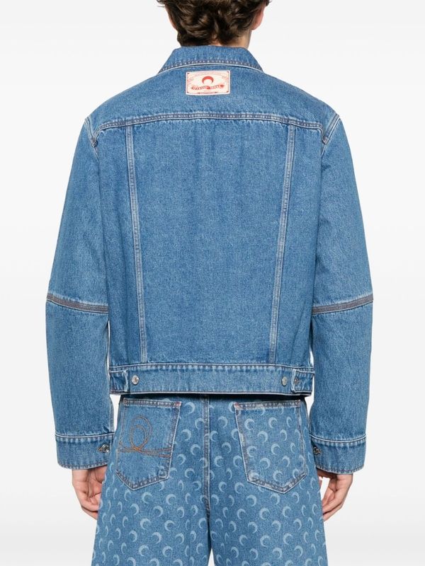 Moon Logo
  Printing Denim Jacket
