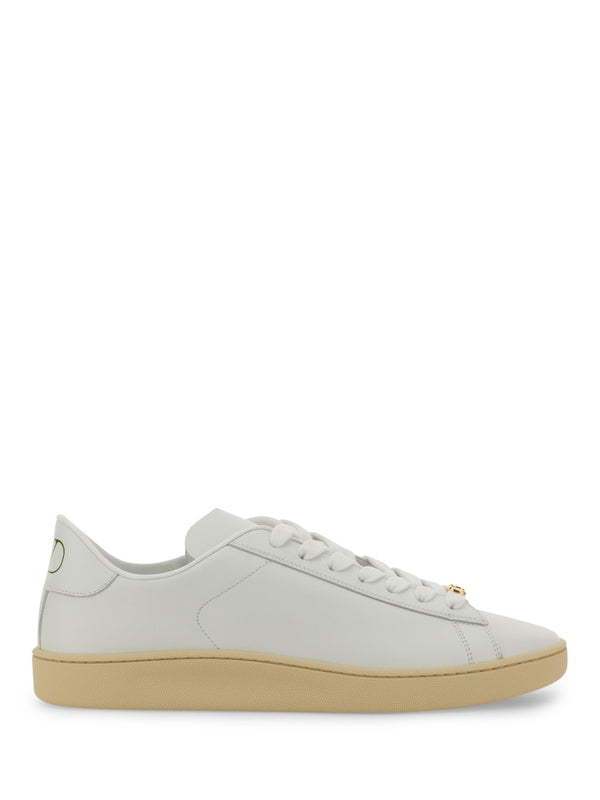 Valentino White Low Top Sneakers