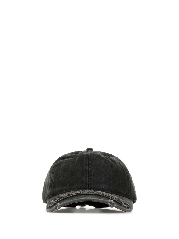 ロゴ
刺繍デニムボールキャップ