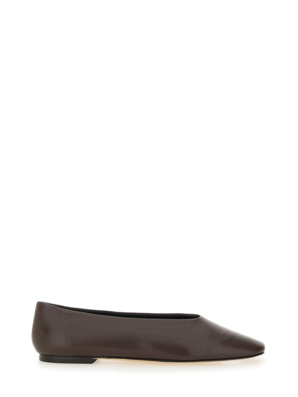Aeyde Brown Flat Shoes