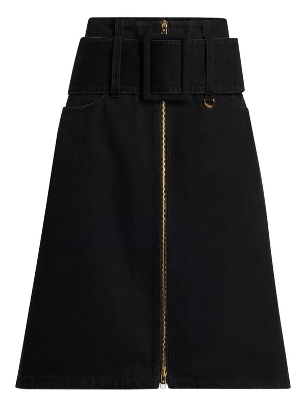 Patou Black Skirt