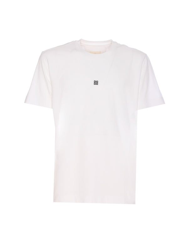 4G Logo Cotton Short Sleeve T-Shirt