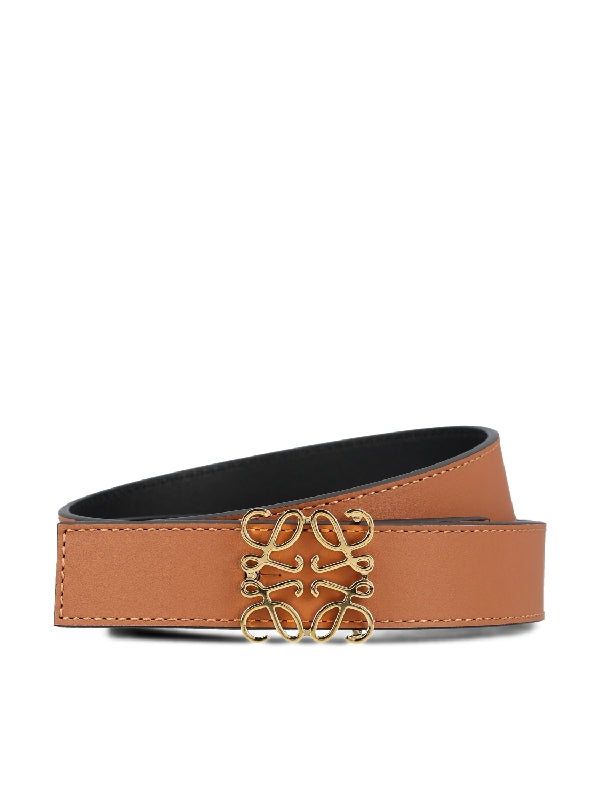 Anagram Reversible Leather Belt