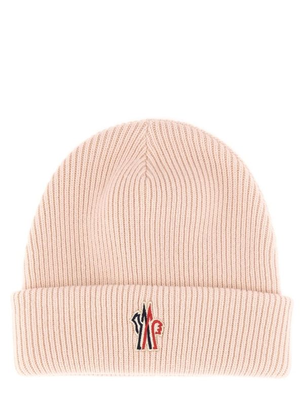 Grenoble Logo Patch Wool Beanie