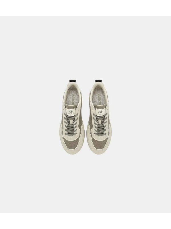 Autry Beige Low Top Sneakers