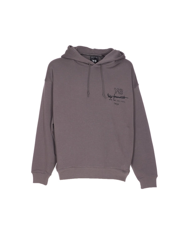 Y-3 Grey Hoodies