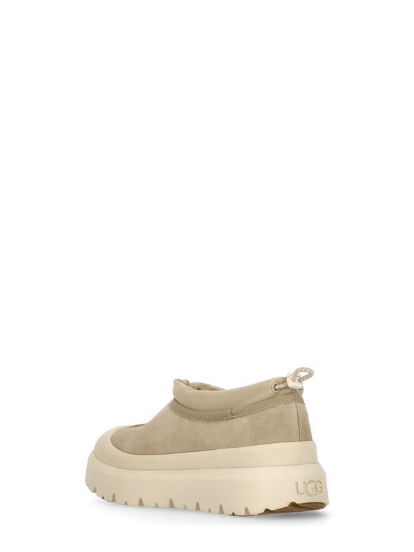 Tasman Logo Suede Slip-On Sneakers