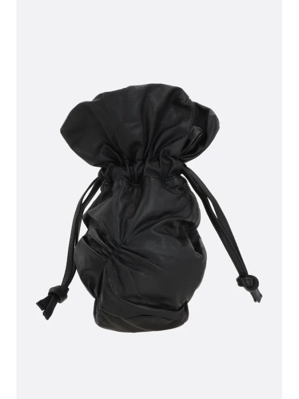 Ananas Leather Bucket Bag