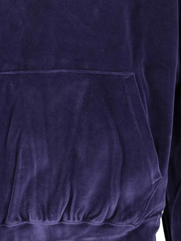 Needles Navy Hoodies