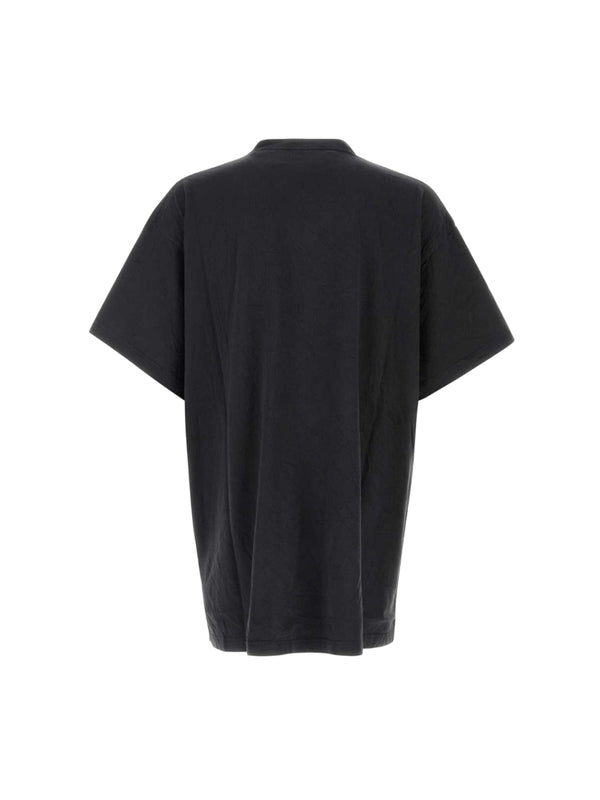 T-SHIRT 787349TRVH5 8190 WASHED BLACK/BLACK Half Sleeve