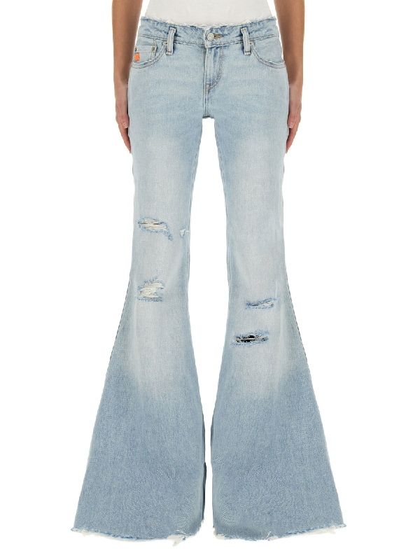 Levi's Distressed Bootcut Denim