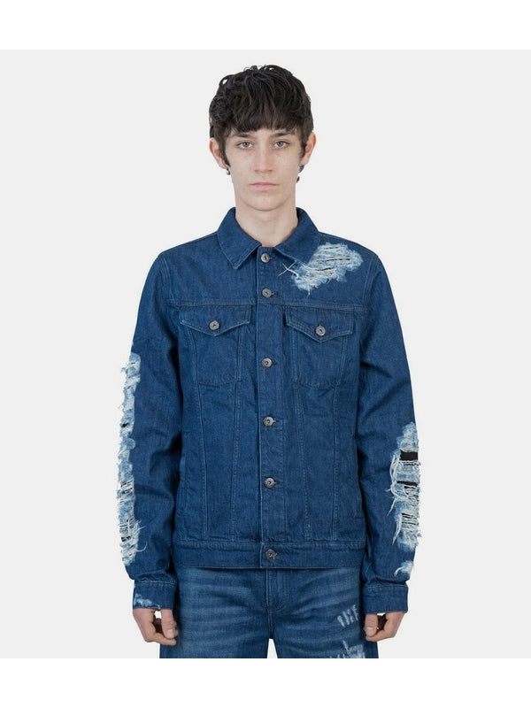 Jw Anderson Blue Trucker