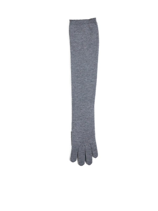 Gray Cashmere Gloves