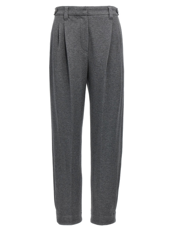 Pleats Cotton
  Tailored Pants